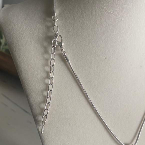 Napier Silver CZ Pendant Necklace - Picture 6 of 6